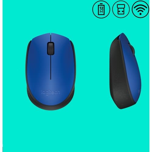 Mouse M170 Inalambrico Plug And Play Color Azul - Image 7