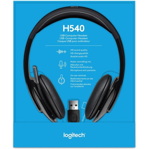 Diadema H540 Con Microfono Alambrico Usb