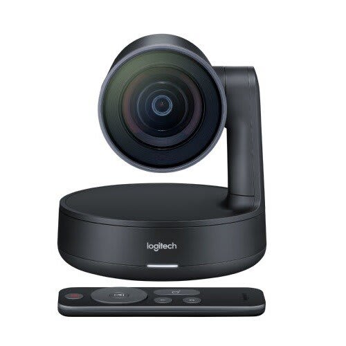 Camara Logitech Rally 4k Ptz, 15x Zoom Con Control Remoto