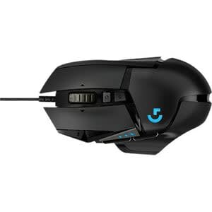 Mouse G502 Hero Para Juegos De Alto Desempeño Maxima Precision De Seguimiento, Iluminacion Rgb, 11 Botones Totalmente Programables, Sensor Hero 16k
