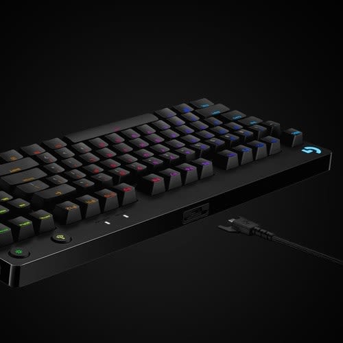Logitech Pro Teclado Gaming - Cable Conectividad - Usb Interfaz - Mecánico Llave De Contacto - Windows