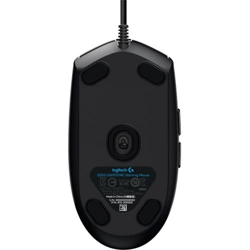 Ratón De Juego Logitech Prodigy G203 - Usb - óptico - 6 Botón(es) - Negro - 1 - Cable - 8000 Dpi