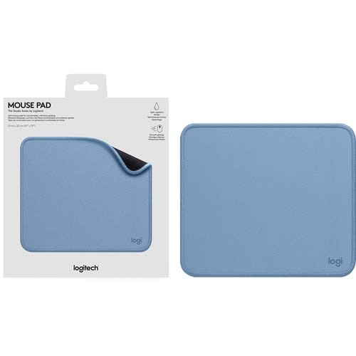 Logitech Almohadilla Ratón - Azul, Gris - 1 Solamente