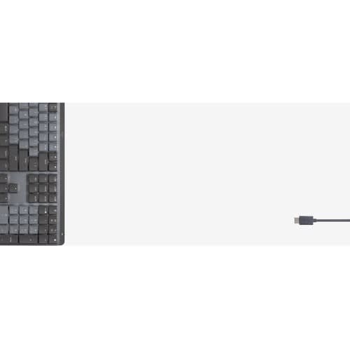 Logitech Mx Mechanical Teclado - Inalámbrico Conectividad - Grafito - Mecánico/Mx Llave De Contacto - Bluetooth - 10m - Chromeos - Pc, Mac