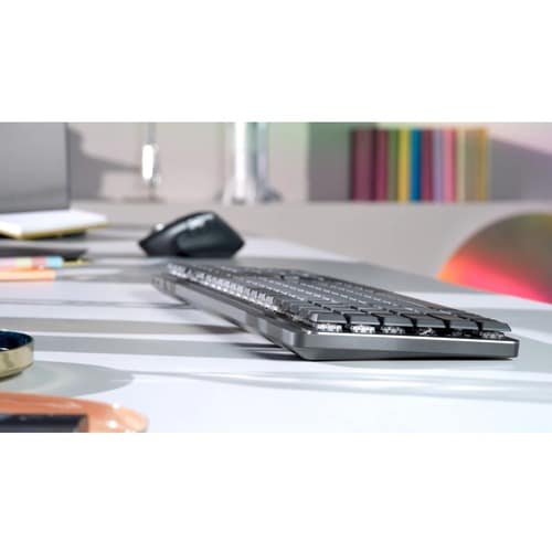 Logitech Mx Mechanical Teclado - Inalámbrico Conectividad - Grafito - Mecánico/Mx Llave De Contacto - Bluetooth - 10m - Chromeos - Pc, Mac