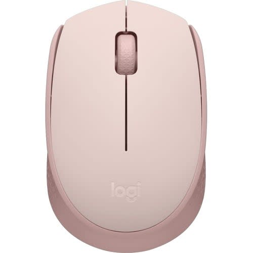 Mouse Logitech M170 - Radiofrecuencia - Usb - óptico - Rosa - Inalámbrico - 2.40ghz - Simétrico