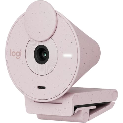 Cámara Web Logitech Brio 300 - 2megapíxel - 30fps - Rosa - Usb Tipo C - 1920 X 1080 Vídeo - Foco Estático - 70° ángulo - 1x Zoom Digital - Micrófono - Windows