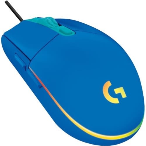 Ratón De Juego Logitech G203 - Usb - 6 Botón(es) - Azul - 4 - Cable - 8000 Dpi - Image 3