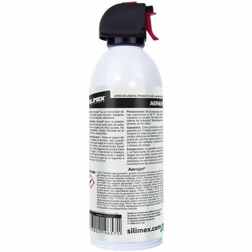 Silimex Silimex Air Duster Para Electrónica, Cámara, Industria, Home, Automóvil, Calculadora - 440ml