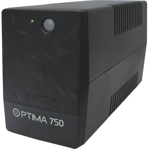 Vica Vica Optima 750, No-Break Con Regulador Integrado, Capacidad 750va / 375w, Software De Monitoreo, Puerto Rj11 Y Rj45, Indicadores Led, 6 Tomas Reguladas Y Respaldadas, Certificado Nom, Clavija Nema 5-15p, 3 Años De Garantía En Equipo Y 2 Años En Baterías, Tamaño Compacto, Excelente Control Por Microprocesador, Regulador Avr Para Estabilizar El Voltaje (con Dos Etapas De Regulación, 1 Para Aumentar El Voltaje Y 1 Para Reducir El Voltaje), Reinicio Automático Mientras Ac Se Está Recuperando, Salida De Onda Cuasi Senoidal, Función De Arranque En Frío. Tiempo Estimado De Respaldo 10-15 Min A Media Carga, 3-5 Min A Carga Completa. *el Tiempo De Respaldo Depende De La Carga Que Conectamos Al Equipo. *uso Recomendado Al 80% De Su Capacidad.