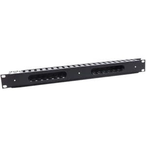 Organizador Horizontal 19" 1u Metalico 5cm - Organizador De Cable - 1u Rack Height X 19" Panel Width - Metálico - Image 2