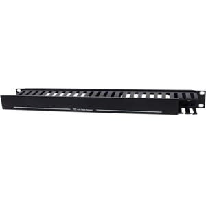 Organizador Horizontal 19" 1u Metalico 5cm - Organizador De Cable - 1u Rack Height X 19" Panel Width - Metálico - Image 5