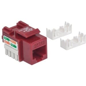 Intellinet Intellinet Jack Cat 6 De Impacto (keystone) Rojo - Rojo