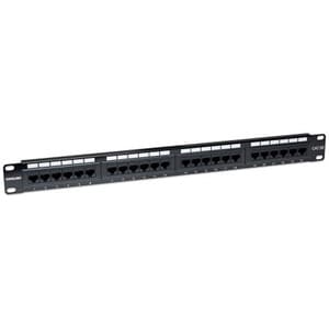 Intellinet Panel Parcheo Cat 5e, 24 Ptos 1 Niv. Rack - 24 X Rj-45 - 24 X Rj-11 - 1u Alto - 19" Ancho - Montable En Bastidor - Image 2