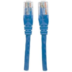 Intellinet Cable De Red Patch Cat6 Rj45 1.0m (3 Ft.) Azul - Extremo Secundario: 1 X Rj-45 Network - Male - 1gbit/S - Cable De Conexión - Oro Contacto Chapado - Azul - Image 4