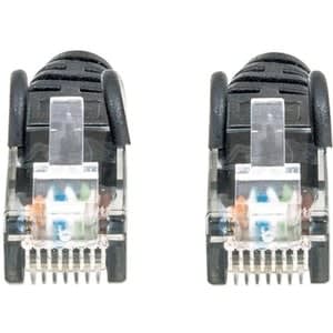 Intellinet Cable Patch Cat 6, 0.5m( 1.5f) Utp Negr - Cable For Conmutador, Módem, Router, Panel De Conexión, Enchufe De Pared, Dispositivo De Red - 1gbit/S - Cable De Conexión - Oro Contacto Chapado - Negro - Image 3