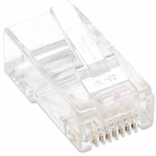 Intellinet Plug Rj45 Cat 5e Utp Solido 100 Pzas - Transparente - Image 3