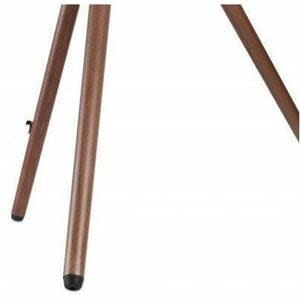 Soporte Tv C/Tripode 32kg, 45" A 65" Alumi - 114.3cm (45") A 165.1cm (65") Para Pantalla Plana - 32kg Capacidad De Carga - 138.5cm Altura X 88cm Ancho - Independiente - Aluminio, Acero - Negro, Marrón - Para Tv, Sala, Pantalla Plana, Pantalla Curva, Sala De Conferencias, Apartamento, Panel Plano - Pórtatil, ángulo De Giro 180°, Gestión De Cableado, Antideslizante, Patas De Goma, Resistencia A Arañazos - Image 5