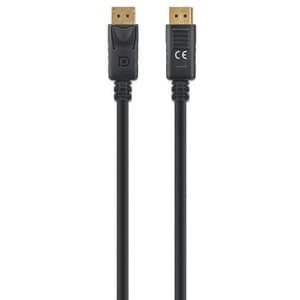Manhattan Cable Displayport V1.4 M-M, 3.0m Negro 8k60hz - Cable For Dispositivo De Audio/Vídeo - Negro