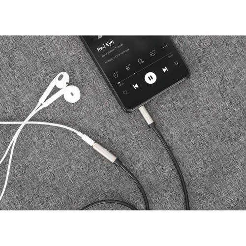 Manhattan 356039 2m Minifono Cable De Audio - Cable For Dispositivo De Audio, Estéreo De Coche, Auricular, Altavoz, Smartphone, Portátil, Tableta, Ipod, Reproductor Mp3, Amplificador, Teléfono, ... - Cable De Extensión - Oro Contacto Chapado - 28 Awg - Negro, Plata