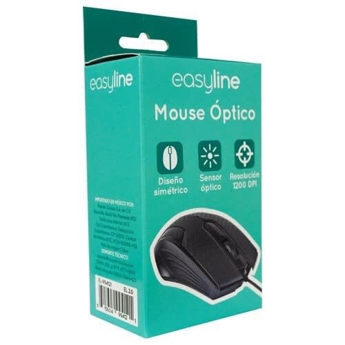 Mouse Perfect Choice - Usb - óptico - Negro - Cable - 1200 Dpi - Image 3