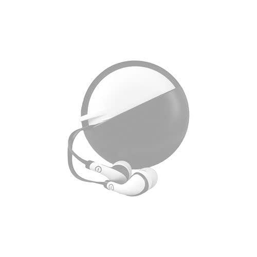 Perfect Choice Audifonos De Viaje In-Ear Con Microfono (gris/Blanco)