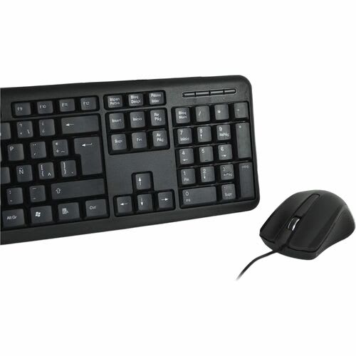 Kit Alambrico Usb: Teclado Y Mouse - Resistente A Derrames - Image 3