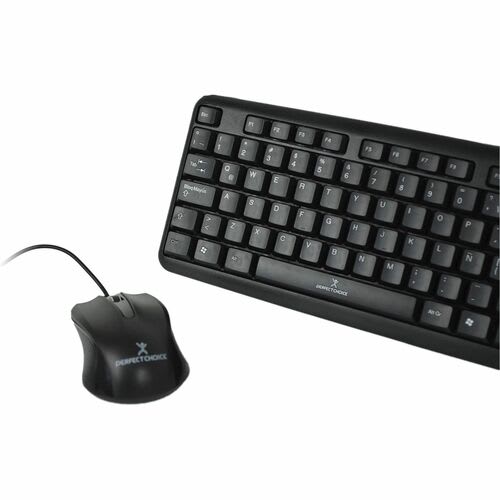 Kit Alambrico Usb: Teclado Y Mouse - Resistente A Derrames - Image 4