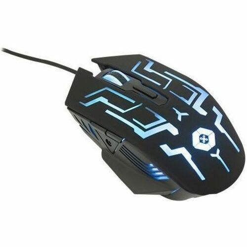Perfect Choice Mouse Gamer Alámbrico 3600 Dpi Ajustable 6 Botones Legacy Negro| Vortred