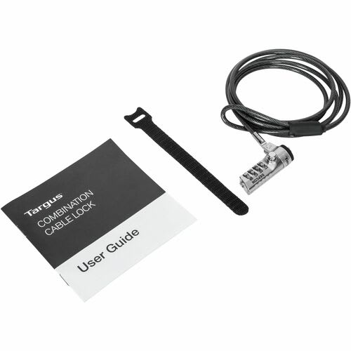 Targus Candado De Seguridad 1.5 Metros 4.4mm Con Combinacion Acero Negro