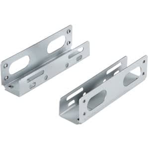 Startech.com Adaptador Bracket De Formato Bahía De Unidad Disco Duro Interno De 3.5in Pulgadas A 5.25 - Metálico - 1 Solamente