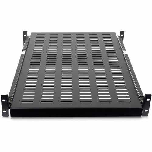 Startech.com Estante Charola Deslizante Perforada Telescópica Para Gabinete Rack De Profundidad Ajustable - 2u 22.7kg - Acero Laminado En Frío (crs) - 22.68kg Capacidad Máxima De Peso - Image 4
