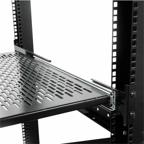Startech.com Estante Charola Deslizante Perforada Telescópica Para Gabinete Rack De Profundidad Ajustable - 2u 22.7kg - Acero Laminado En Frío (crs) - 22.68kg Capacidad Máxima De Peso - Image 7