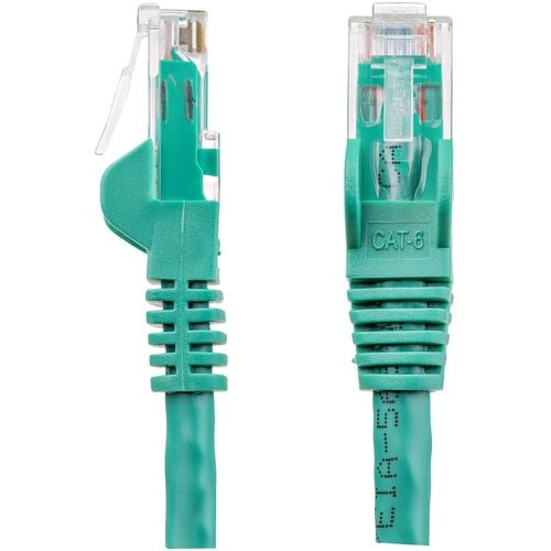 Startech.com Cable De 0.5m Verde De Red Gigabit Cat6 Ethernet Rj45 Sin Enganche - Snagless - Cable For Dispositivo De Red - 6gbit/S - Cable De Conexión - Oro Contacto Chapado - 24 Awg - Verde - Image 3