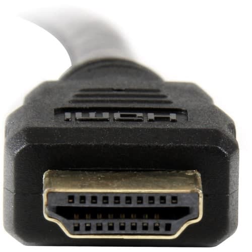 Startech.com Cable Hdmi A Dvi 3m - Dvi-D Macho - Hdmi Macho - Adaptador - Negro - Cable For Dispositivo De Audio/Vídeo, Tv, Proyector, Unidad óptica, Monitor, Dispositivo De Vídeo, Tv Lcd, Plasma, Hdtv, Reproductor Dvd, Caja Set-Top - Apantallado - Oro Conector Chapado - 28 Awg - Negro