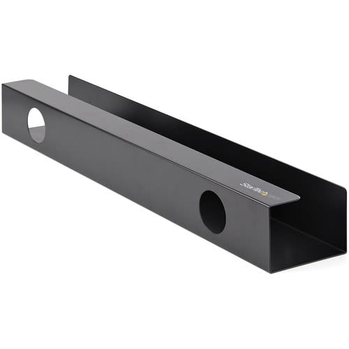 Startech.com Organizador De Cables Para Debajo Del Escritorio, Bandeja Organizadora De Cableado Escritorio/Mesa, 60cm Largo X 7.6cm Fondo - Bandeja Para Gestión De Cable - 114.3mm Longitud - Acero - Image 3