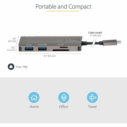 Adaptador Multipuertos Usb C Hdmi 4k Con Pd Passthrough De 100w - Image 6