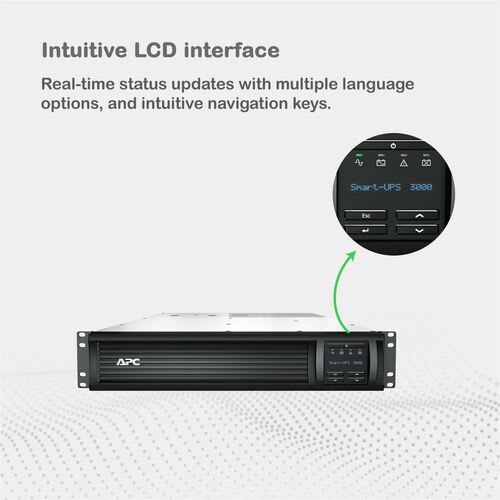 Ups De Línea Interactiva Apc By Schneider Electric Smart-Ups - 2.88kva/2.70kw - 2u Montable En Bastidor - 3hora(s) Recarga - 2.80minuto(s) Stand-By - 120 V Entrada - 120 V Ac Salida - 2x Nema 5-20r, 6 X Nema 5-15r Receptacle(s) - Monofásico - Onda Sinusoidal - 8 X Battery/Surge Outlet - Image 7