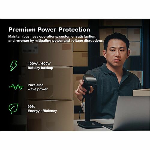 Ups De Línea Interactiva Apc Smart-Ups - 1kva/600w - 2u Externo - 3hora(s) Recarga - 9.20minuto(s) Stand-By - 120 V Ac Entrada - 120 V Ac Salida - 8 X Nema 5-15r Receptacle(s) - Image 10
