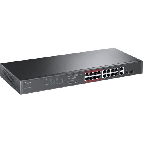Tp-link Tp-Link Switch De Montaje En Bastidor Gigabit De 18 Puertos Con 16 Puertos Poe +