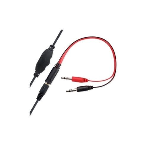 Brobotix Diadema Alambrica Tipo Gamer Con Micrófono - Altura De Auriculares Ajustables, Almohadillas Acolchadas, Micrófono Ajustable, 1 Conector 3.5 Mm Para Microfono Y Audio - Control De Volumen - Color Negro - Image 6