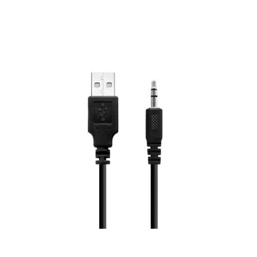Brobotix Bocinas Multimedia, Usb + 3.5 Mm Color Negro/Plata - Sistema De Altavoces Para Computadoras Laptop , Alimentación Usb Y Conector Audio 3.5 Mm Portatil - Image 5