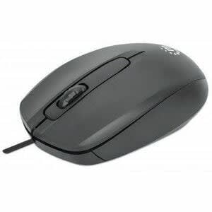Mouse Optico Estándar Usb Negro - Cable - 1000 Dpi - Rueda De Desplazamiento - Simétrico - Image 2