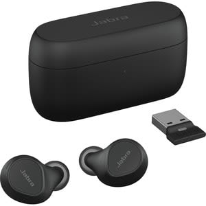 Jabra Auricular Jabra Evolve2 True Wireless Auricular Estéreo - Negro - Binaural - Intrauditivo - 2000cm - Bluetooth - 20hz A 20khz - Tecnología Mems Micrófono - Cancelación De Ruido - Usb Tipo A - Image 3
