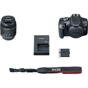 Cámara Digital Slr Con Objetivo Canon Eos Rebel T7 - 24.1megapíxel - 18mm-55mm - Enfoque Automático - 7.6cm (3")lcd - Slr Viewfinder - 3.1x Zoom óptico - 6000 X 4000 Imagen - 1920 X 1080 Vídeo - Modo Película Hd - Lan Inalámbrica - Image 3