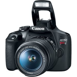 Cámara Digital Slr Con Objetivo Canon Eos Rebel T7 - 24.1megapíxel - 18mm-55mm - Enfoque Automático - 7.6cm (3")lcd - Slr Viewfinder - 3.1x Zoom óptico - 6000 X 4000 Imagen - 1920 X 1080 Vídeo - Modo Película Hd - Lan Inalámbrica - Image 4