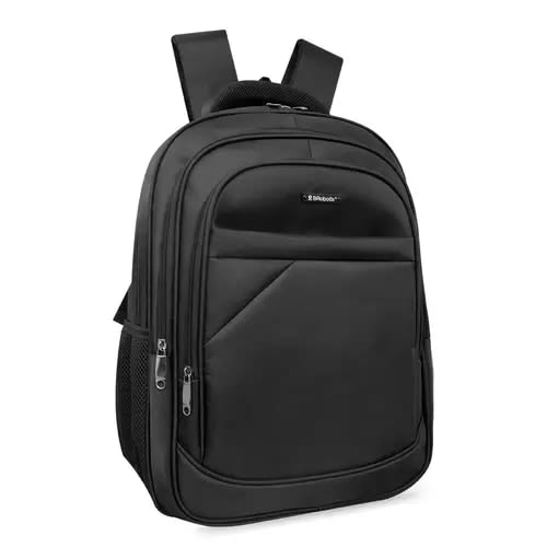 BRobotix Backpack Mochila Varsovia Para Laptop De 15" A 17", Color Negro, Brobotix