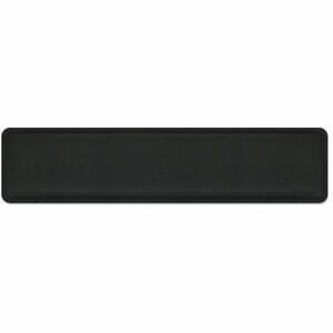 Descansa Munecas Para Teclado 44.5 X 10 Cm - 15mm X 445mm - Negro - Goma, Espuma De Memoria, Tela Tejida - Resistente Al Agua, Resistente A Las Manchas, Antideslizante, Resistente Al Desgaste, Resistente A Salpicaduras, Resistente Al Agua - Teclado - Al Por Menor - 1
