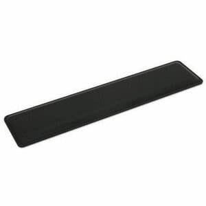 Descansa Munecas Para Teclado 44.5 X 10 Cm - 15mm X 445mm - Negro - Goma, Espuma De Memoria, Tela Tejida - Resistente Al Agua, Resistente A Las Manchas, Antideslizante, Resistente Al Desgaste, Resistente A Salpicaduras, Resistente Al Agua - Teclado - Al Por Menor - 1