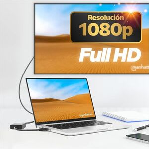 Convertidor Video Usb 3.2 A Hdmi H, 1080p - 1920 X 1080 Supported - Negro - Image 5